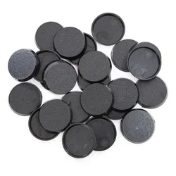 50mm/60mm/70mm Round Base For Wargame Table Games Diy Action Figure Miniature 3D Model Display Circula Bases 20Pcs/lot