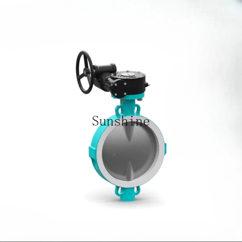 

D371F46 Turbo 16 Rotary Manual Clip-on Soft Seal Lined PTFE Butterfly Valve