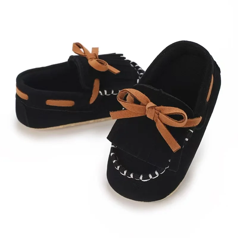 Baby Shoes 2026 New Model 0-1 Year Old Baby Spring and Autumn Soft-Soled Canvas Loafers Casual Breathable Walking Shoes