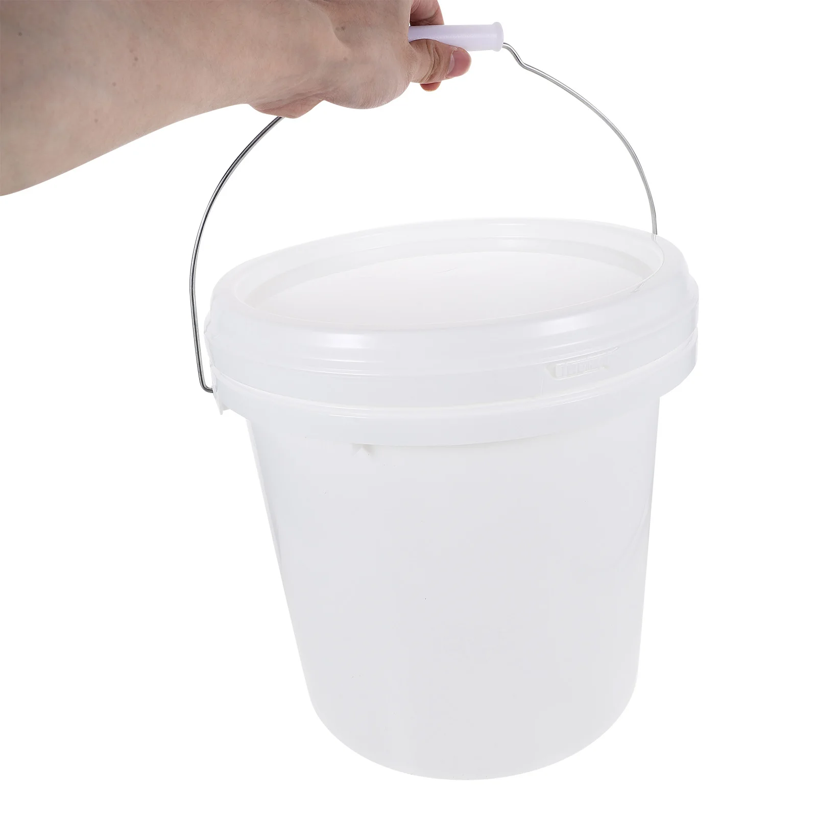 

2.2 Gallon Paint Bucket Storage Lid Empty Airtight HDPE Handle Big Mouth Strong Durable Lightweight Portable Safe Reusable