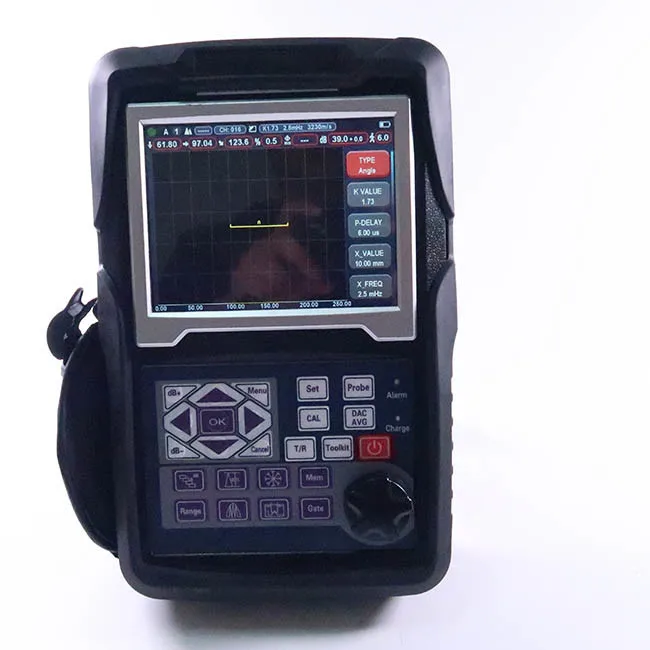 Hot selling 500 independence setup any criterion can be input freely Ultrasonic flaw detector TFD806C