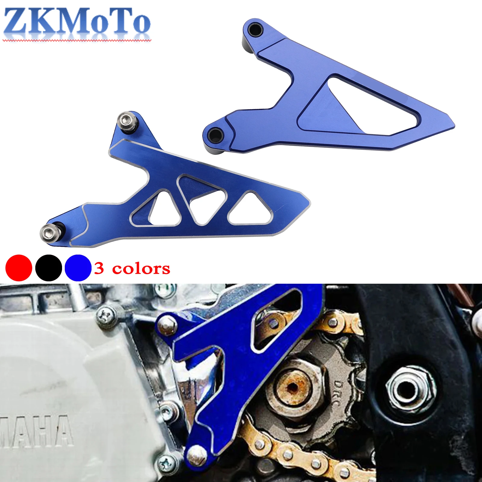 

CNC Front Sprocket Cover Chain Protector Guard For Yamaha YZ250 YZ250F YZ250X WR250F YZ450F WR450F YZ 250 250F 250X WR 450F 450