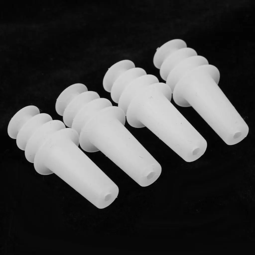 Reusable Sleep Earplugs Silicone Noise Reduction Ear Plugs for Airplane Hearing Protection in Cube Case