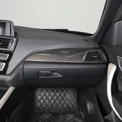 ABS Carbon Fiber Dashboard Side Air Outlet Panel Trim Cover For BMW 1 2 Series F20 F21 F22 F23 2012-2017 Inner Accessories LHD