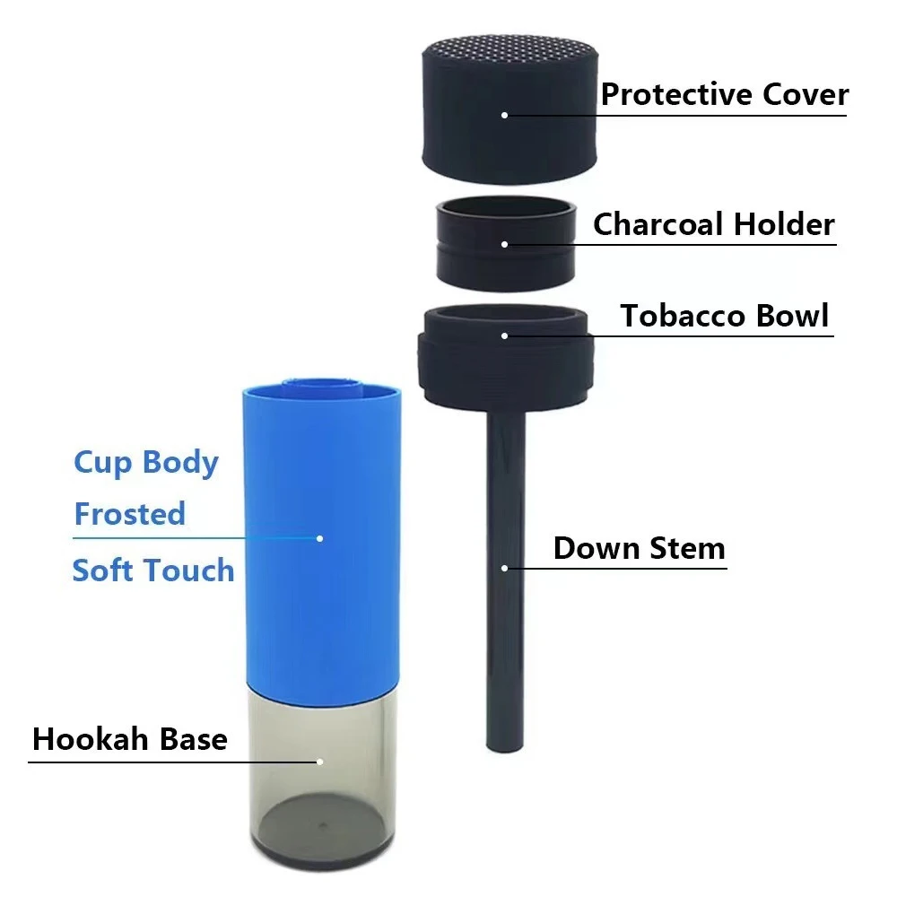 The New Arabic Hookah Cup Detachable Portable Fashionable Hookah Holder Household and Car Mounted Cup Indoor Outdoor Automobile