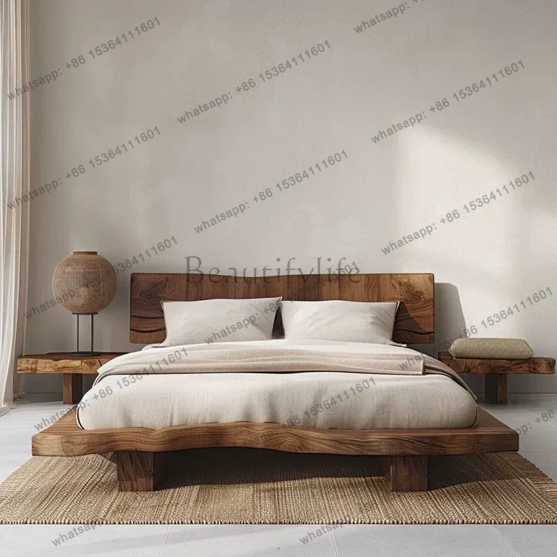 Design Wooden Massage Bed Modern Luxury Headboards Frame Beauty Double Luxury Safe Bed Sleeping