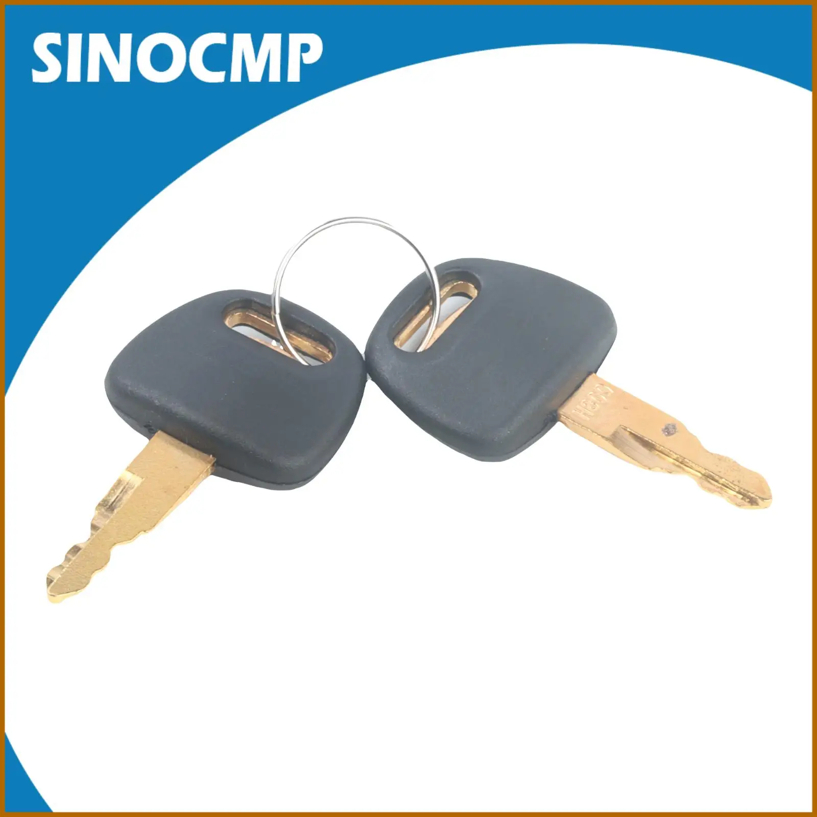 

2pcs H800 Heavy Equipment Ignition Key for Hitachi EX-1 EX-2 EX-3 ZX-1 ZX-2 ZX-3 Excavator Key Switch