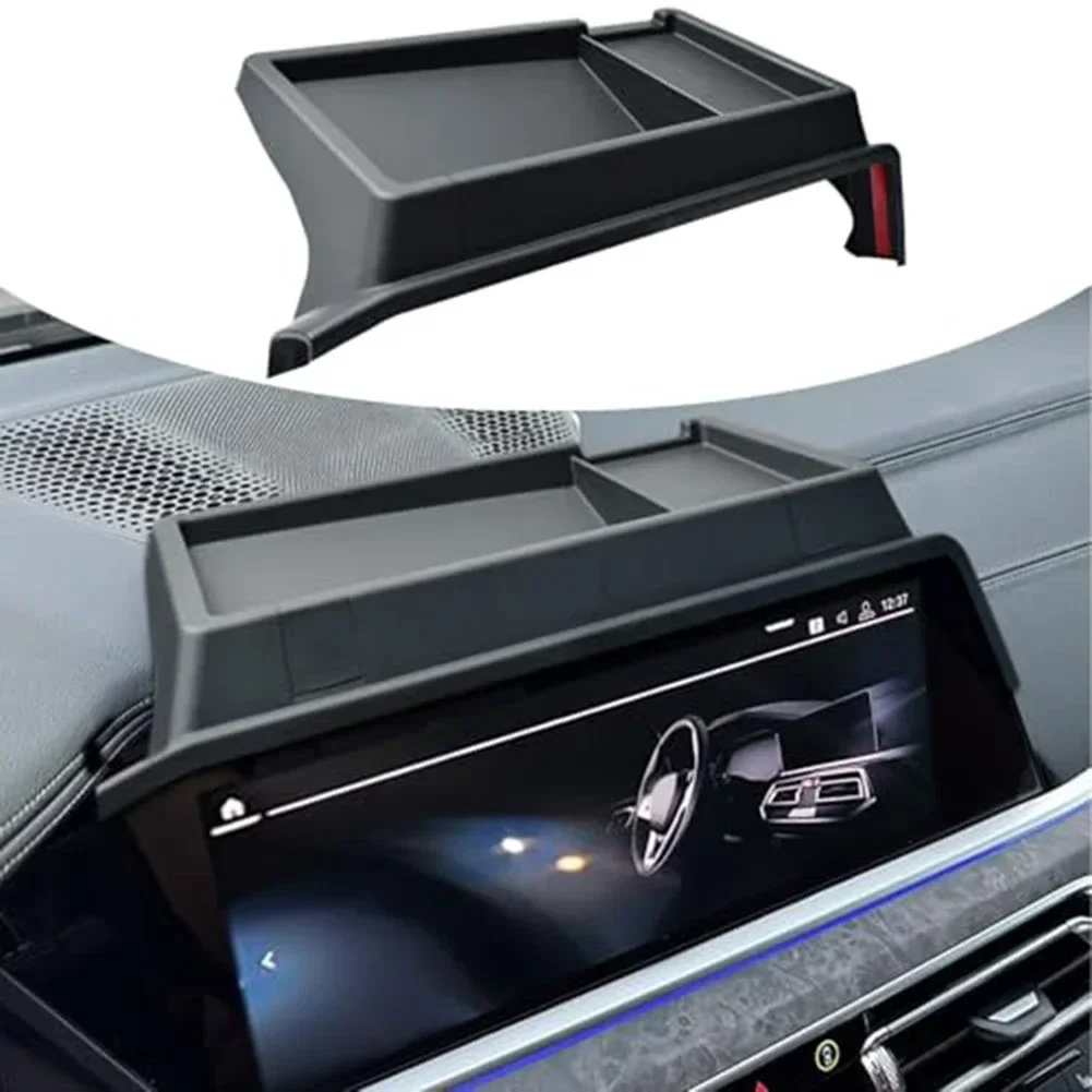 Boîte de rangement en plastique pour voiture, console centrale, tableau Prada, BMW X5, G05, X6, G06, X7, G07, 2019-2022, 30x8x7cm