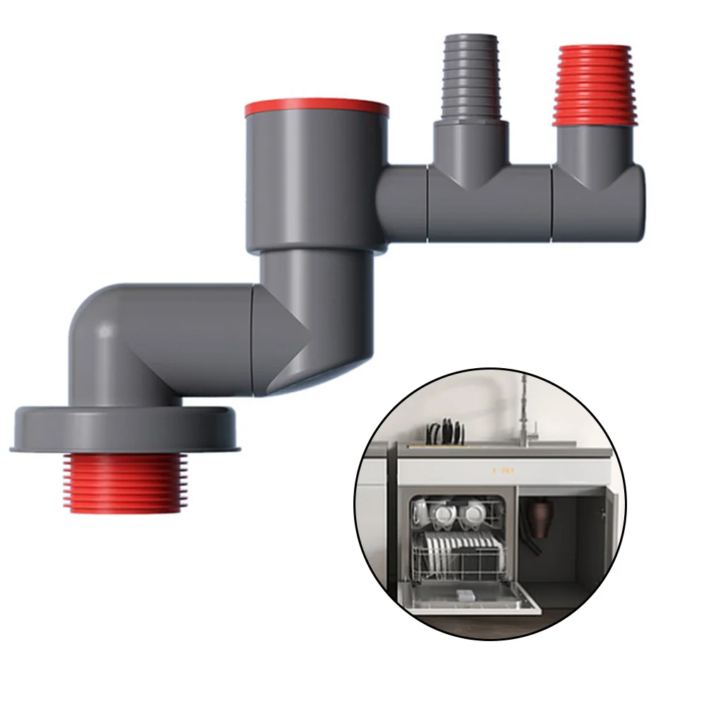 180 105mm Drain Pipe Seal Built-in Stability Built-in Valve Core Multiple Device Support Household Plumbing For Sinks