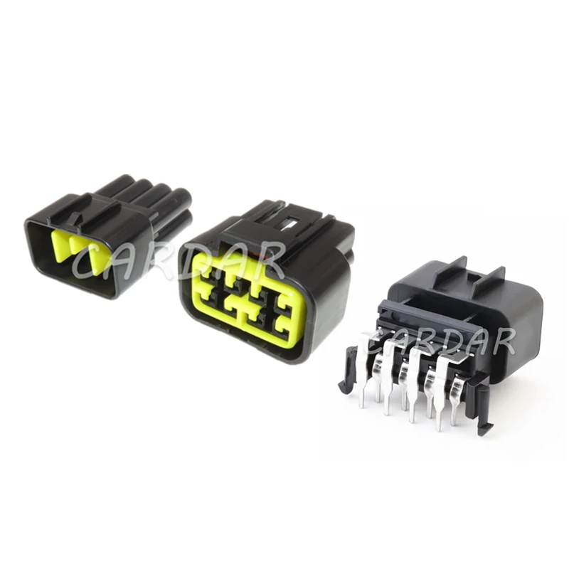 

1 Set 8 Pin FW-C-8F-B FW-C-8M-W AC Assembly Waterproof Wire Harness Connector Socket With Pins And Seals