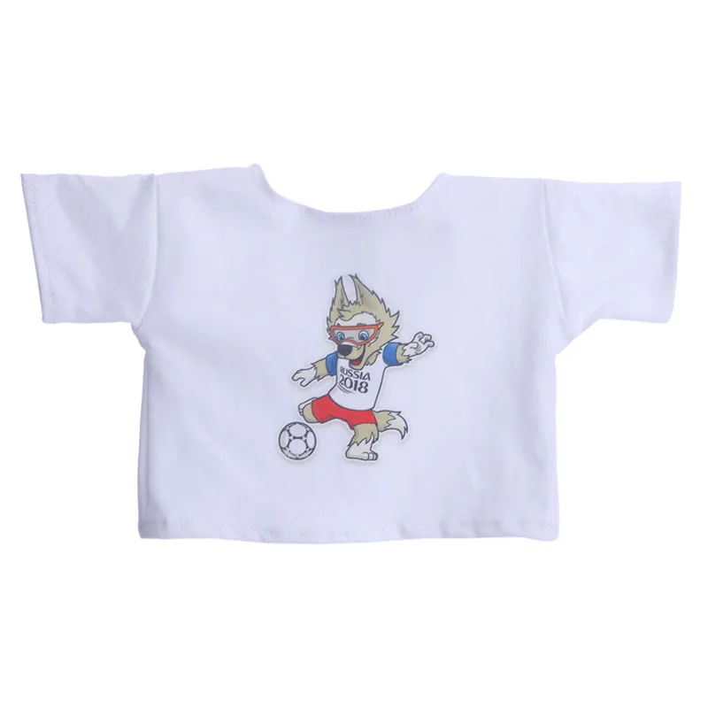 Spedizione gratuita per t-shirt per bambole Fit bambola americana da 18 pollici 40-43cm accessori per vestiti per bambole Reborn per il regalo del Festival di compleanno del bambino