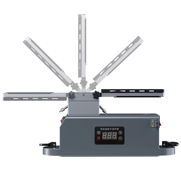 TBK-988X Big Power Suction Rotating Heating LCD Separate Machine Screen Glass Oca Polarizer Glue Removal Separator Repair Tool