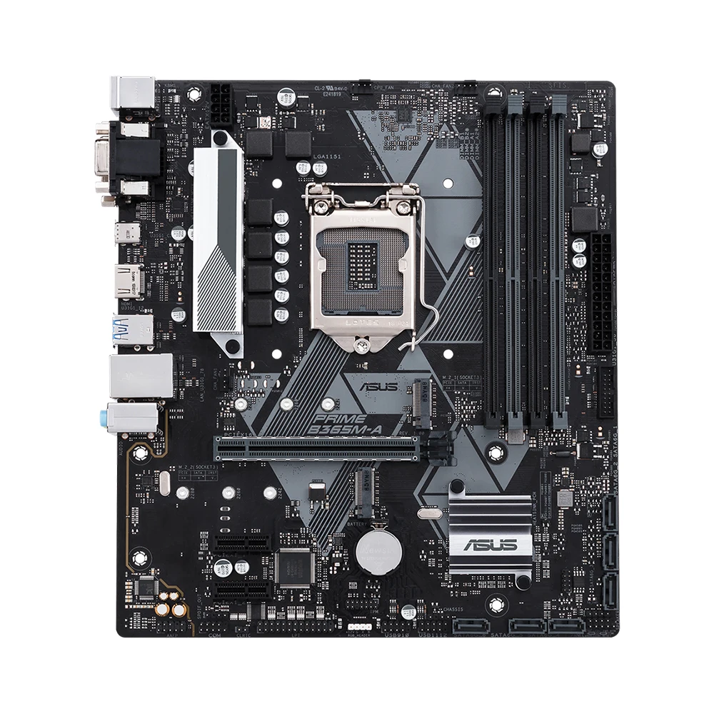 ASUS PRIME B365M-A motherboard Intel B365 LGA 1151 DDR4 64G support Core i5-8400 9400F 9600 8300 9700 9900 G5420 cpu Micro ATX