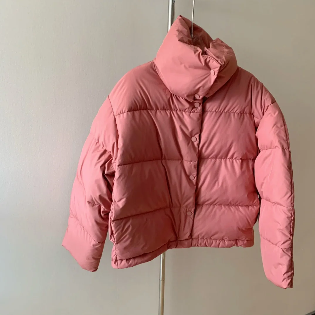 

2025 Women's Clothing Fashion loose warm bread down jacketAutumn Winter New 1109