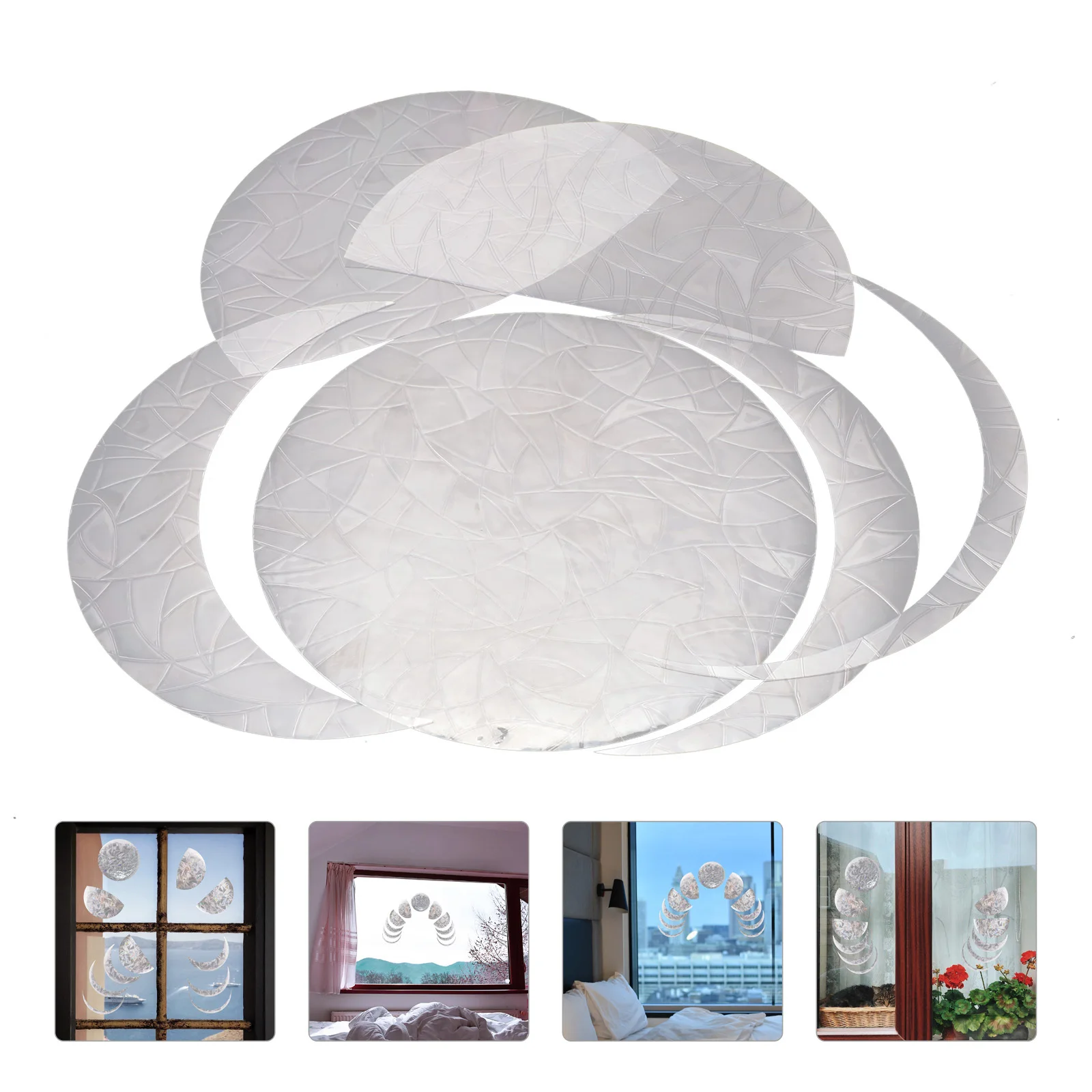 

1Set Reflective Glass Stickers Anti-Collision Bird Warning Decals for Windows Anti-Collision Sticker Bird Safety Window Sticker