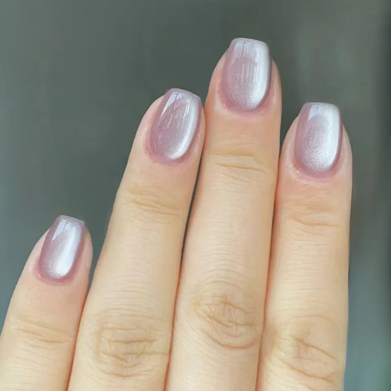 24 pezzi, unghie a forma di anatra, unghie a bara, design staccabile in Francia, set completo di tagliaunghie fai da te, colla gelatinosa * 1 striscia per sfregamento * 1