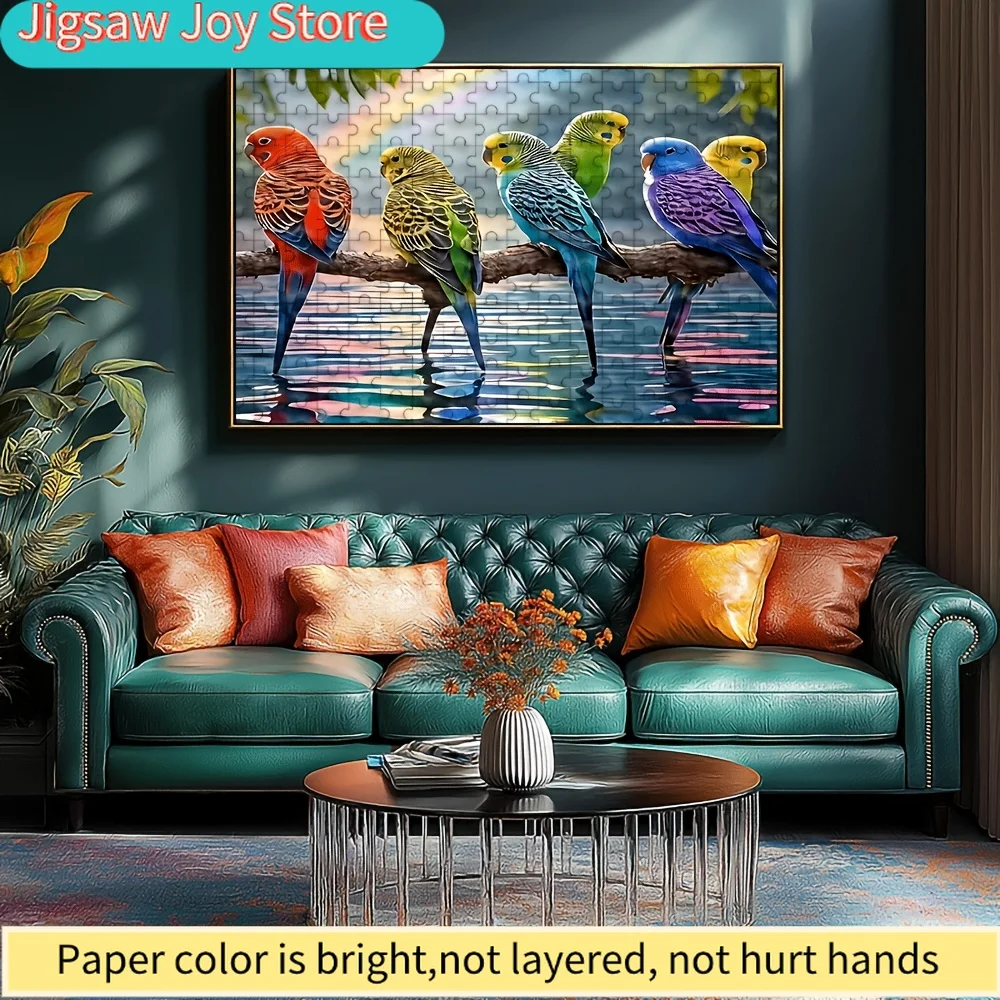 Rompecabezas para Adultos de 500/1000 Piezas, Alta Calidad, un Divertido Juego Familiar para Aliviar el Estrés, Perfecto para Cumpleaños, Navidad, Halloween, An