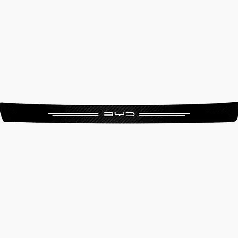 Waterproof Carbon‑Fiber Threshold Stickers For BYD Atto 3 Seal Dolphin Han Tang Song Yuan Abrasion‑Resistant Door‑Sill Protector