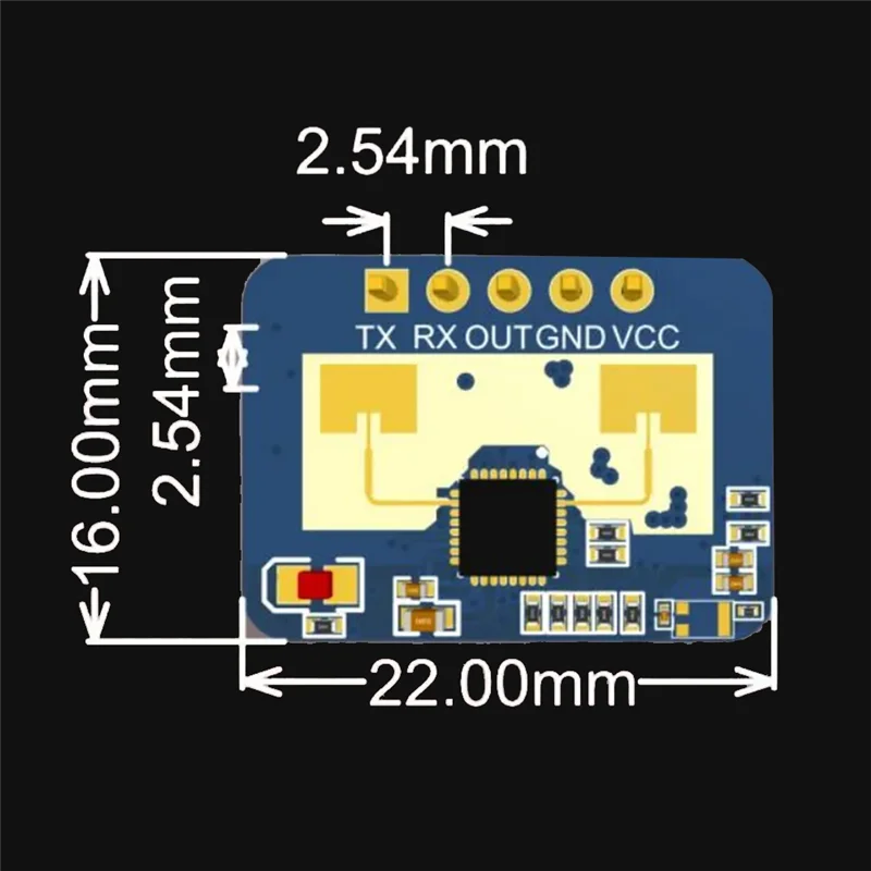 LD2410C 24G Radar Human Presence Sensor+CH340 Adapter FMCW Radar Millimeter Wave Motion Detection Module DC5V Easy To Use-A09I