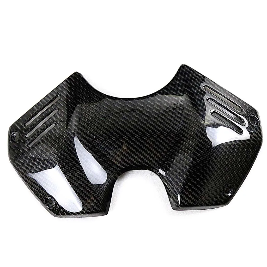 100% Carbon Fiber Front Fuel Tank Cover For DUCATI Panigale V4 V4S V4R 2018-2021 V4S/R Motorcycle Tank Airbox Guard Fairing Kit