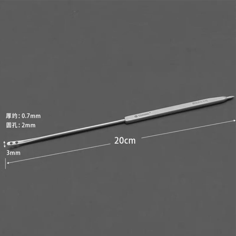 Ferramenta médica de íon para descascar varizes de aço inoxidável para separação de vasos sanguíneos, dispositivo de punção e decapagem de sonda