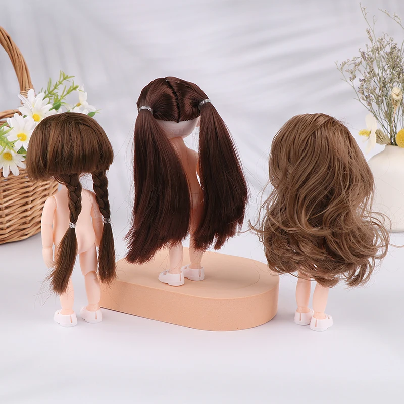 16cm Jointed Fashion Doll 13 Movable Joints Nude Doll Body Ideal Birthday Gift for Girls Age 3+ Collection Toy