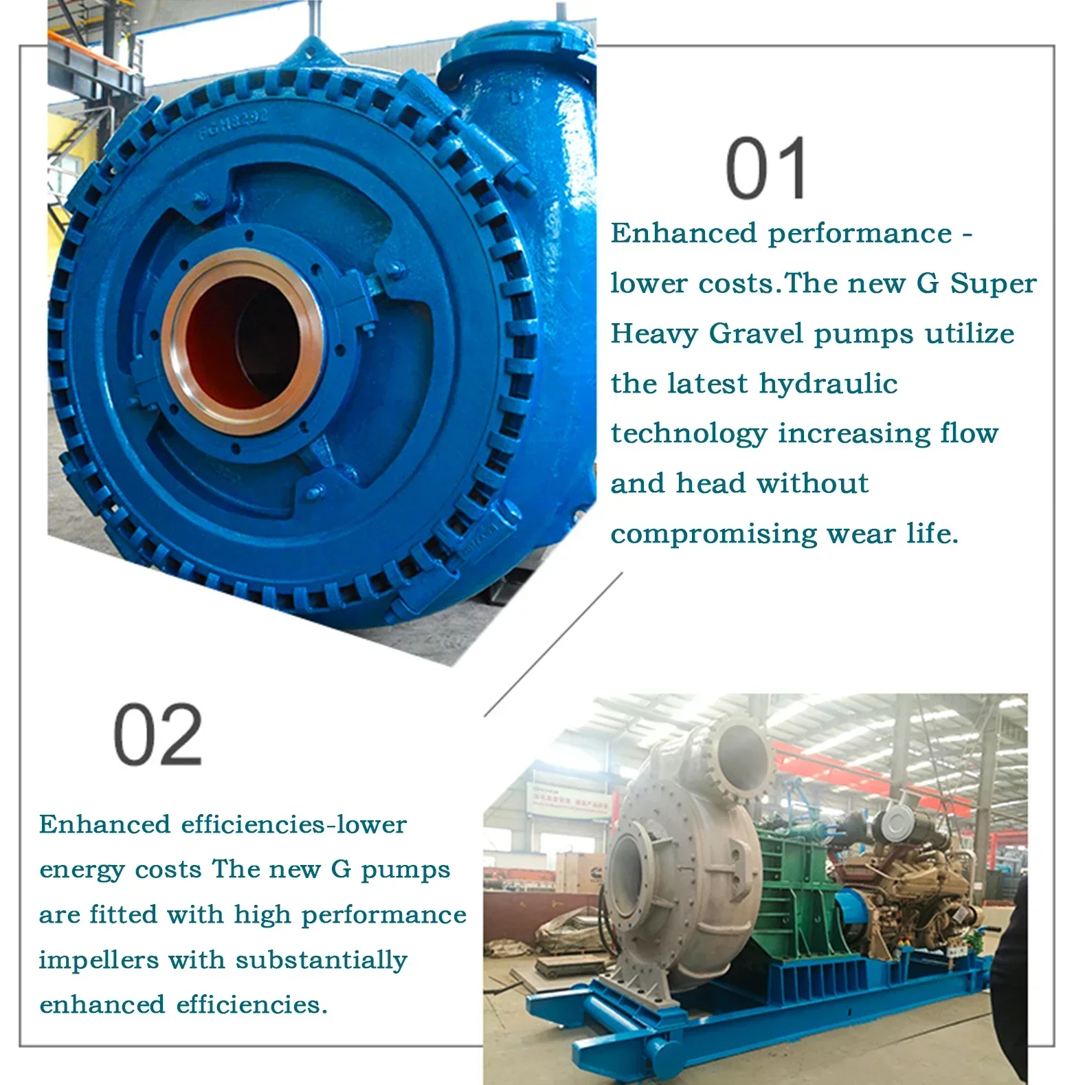 Heavy Duty Horizontal Centrifugal Sand Pump Dredger