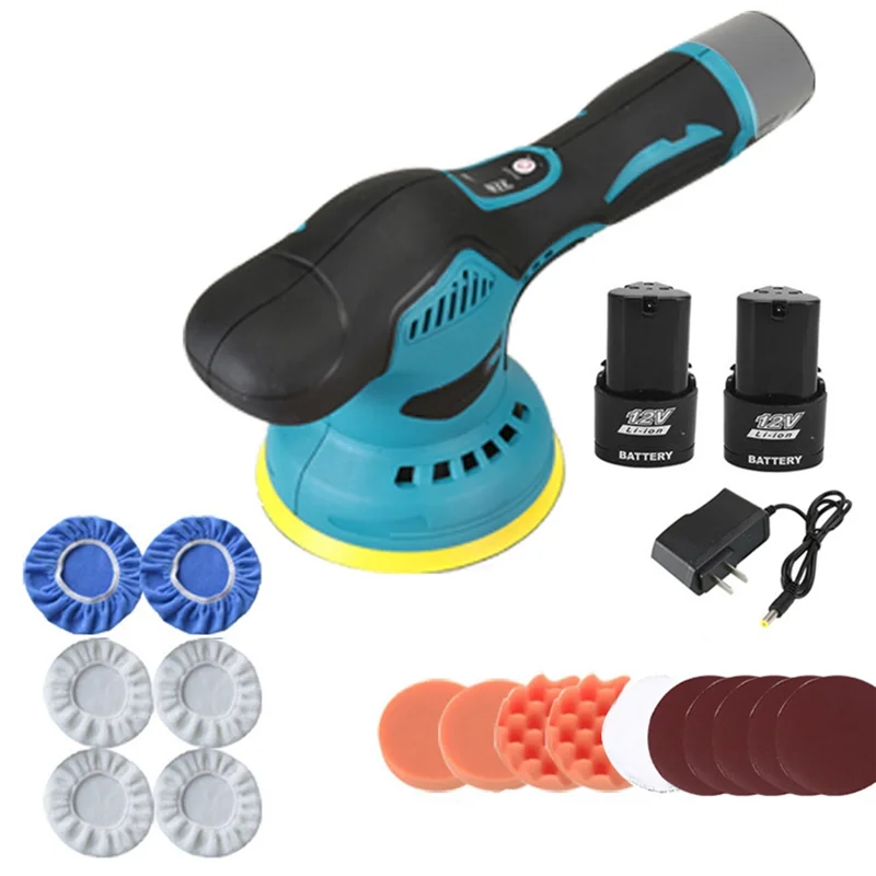 

AC23-Waxing Machine Motor Electric Polishing Machines Lithium Battery Polisher US Plug