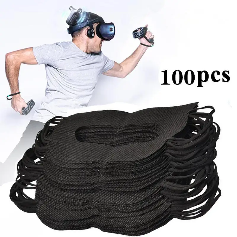 100PCS Breathable Eye Mask Sweat Band for Relaxing Sleep in Any Travel Situation