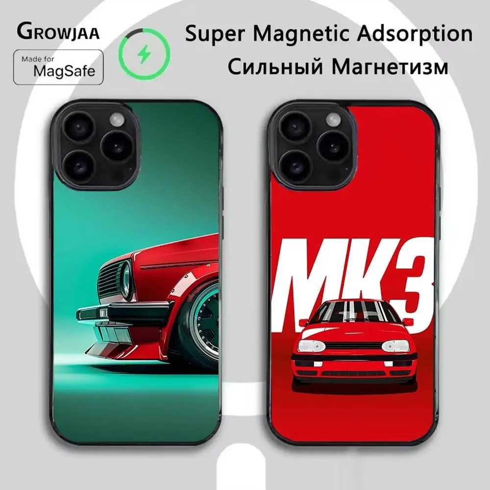

Red Car G-Golf G-GTI Phone Case For iPhone 16e,16,15,14,13,12,11,Plus,Pro,Max,Mini Magsafe Magnetic Wireless Charging