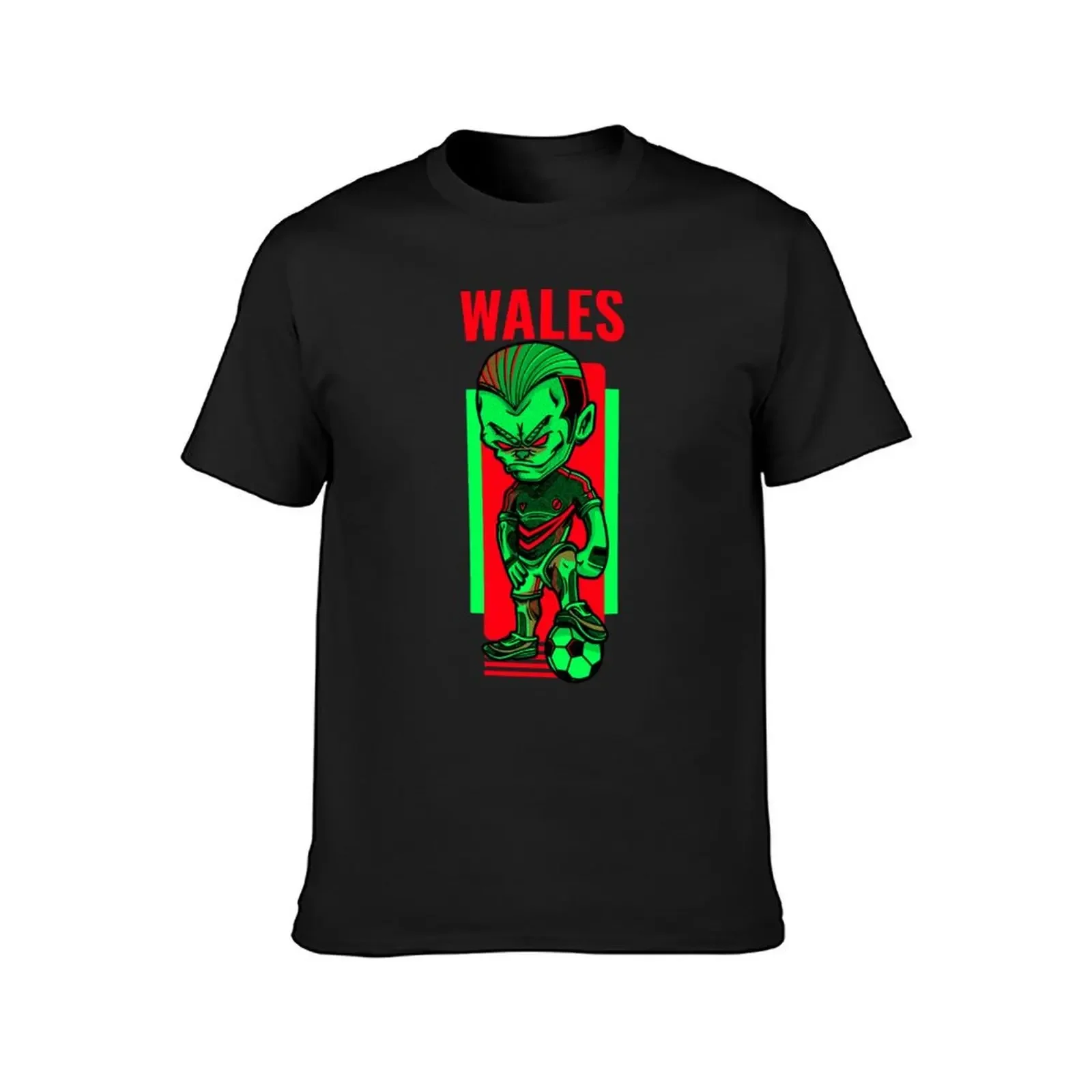 Wales Football Soccer Fan Supporter T-Shirt summer clothes anime t shirt for men