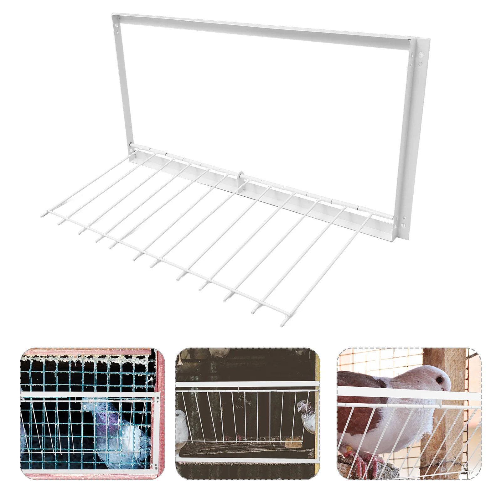 

Iron Wire Trap Door Pigeon Jumping Cage Bailing Bird Racing Birds House Supplies