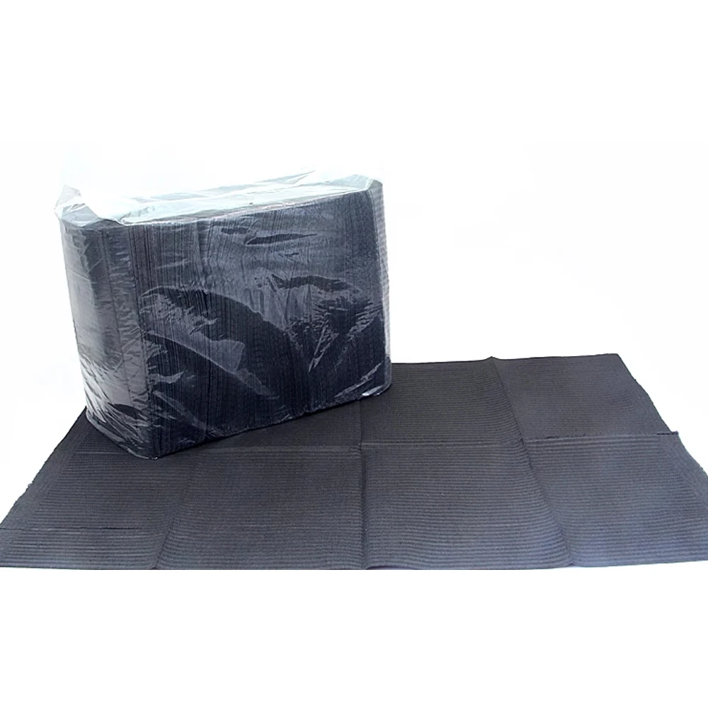 حصيرة طاولة للاستعمال مرة واحدة، حصيرة تنظيف الوشم 50 قطعة/الحقيبة طبقة من الورق المرفق بالفيلم البلاستيكي المعزول، استوديو الوشم JZ #6