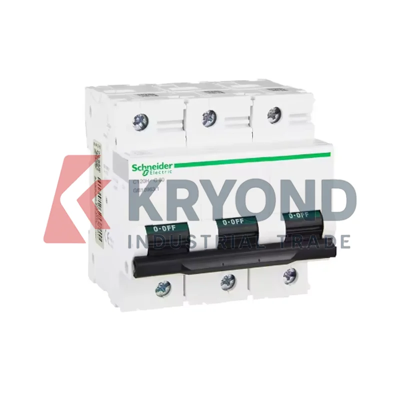 Schneider Electric C120H Air Switch for Industrial Power Distribution Motor Protection and Equipment Safety