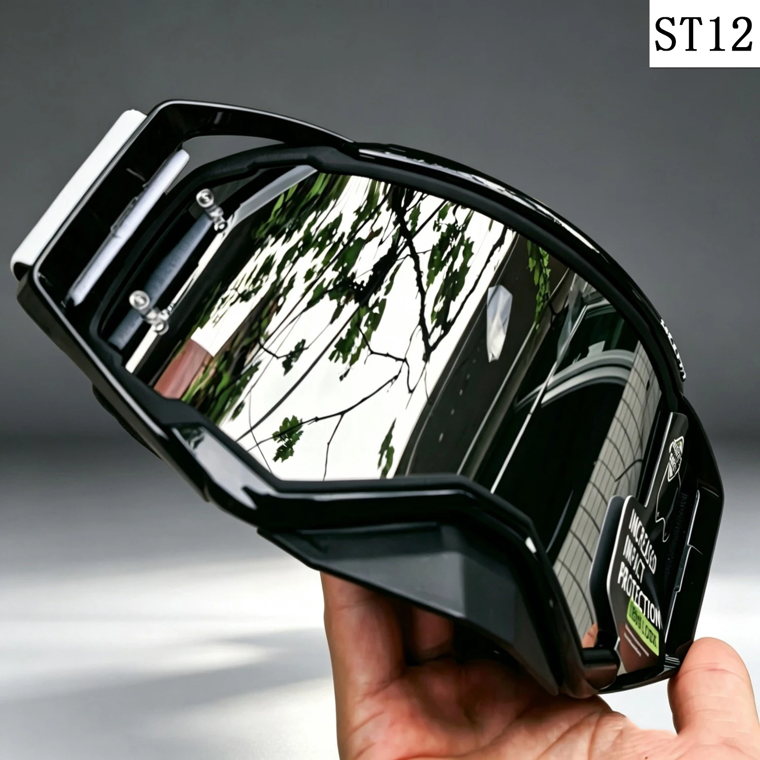 Unisex Off-Road Motorcycle Goggles, Riding Dust-Proof and Wind-Proof Goggles, Ski Downhill Bicycle Multi-Functional Protective