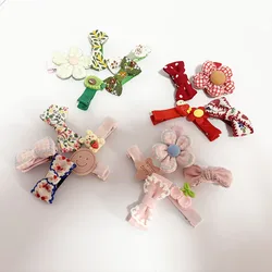 5Pcs Hair Clips with Bowknot for Pets, Dog Bows, Cat Grooming, Hair Accessories, Puppy Hairpin, Fashion