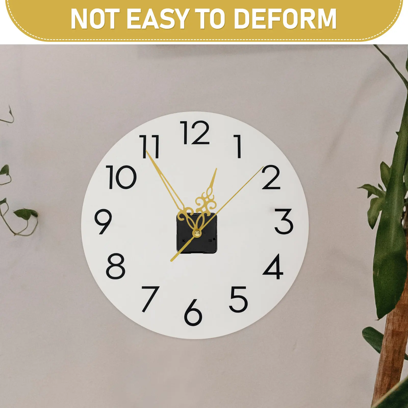 10 Sets Retro Clock Parts Replacement Hands Golden Movement Pointer Accessories