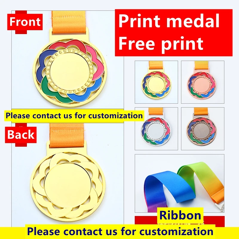 Custom blank Medal, Competition award medal badges, Customized Running Sports Taekwondo Medals, Making production medals, MOQ 1