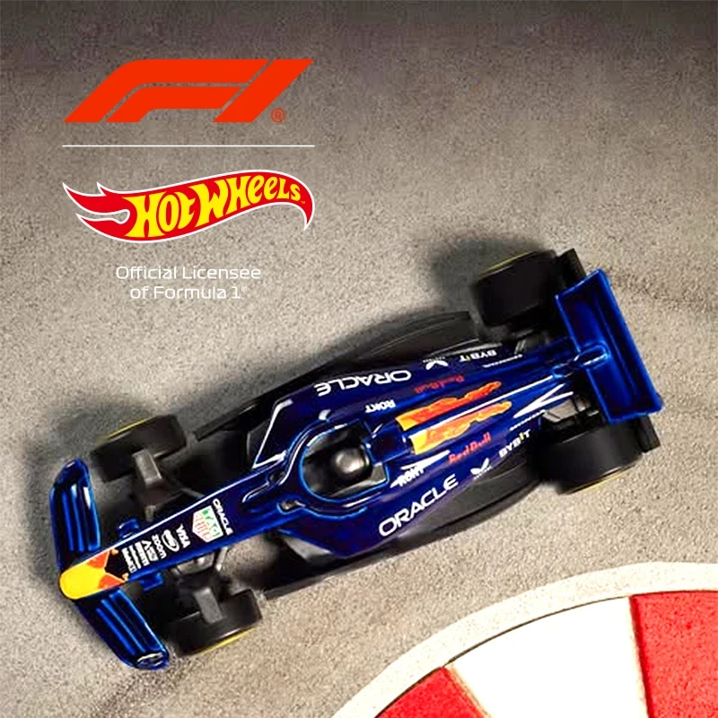 

New Hot Wheel Car Model 2025 Red Bull Racing Diecast Mattel Formula 1 C Case Oracle Mclaren Custom Alloy Car Model Festival Toy