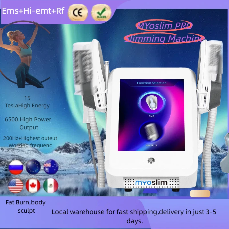 

Professional EMS Inner Ball Roller Slimming Massager Machine 360 Rotating Cellulite Reduction Body Sculpting Skin Lifting CE