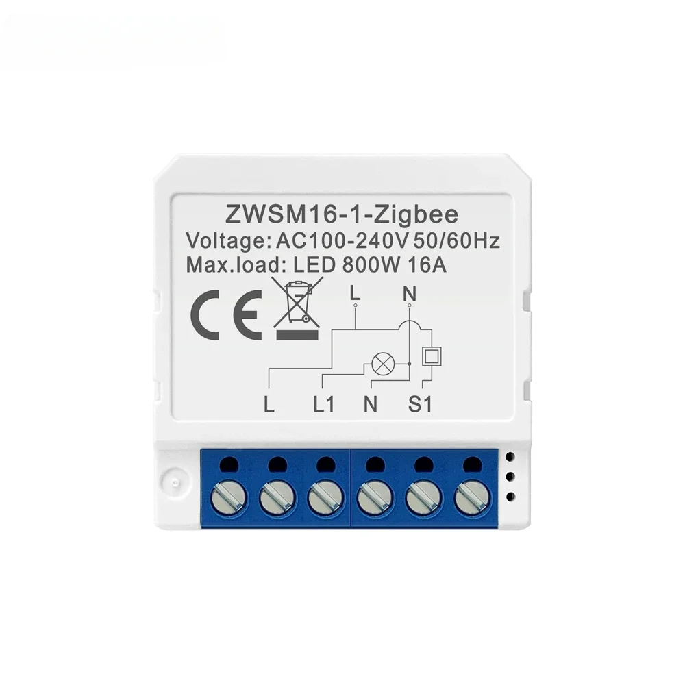 Smart Light Relay Wall Smart Zigbee Module Avatto 4 Gang Zigbee 3.0 Smart Light Switch Relay Module