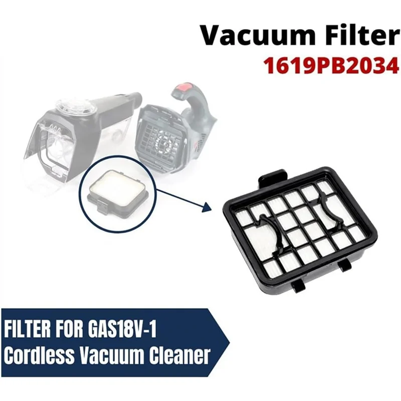 A005-For GAS 18V1 GAS18V3N 1619PB2034 مرشحات بديلة مع تقنية الفلتر المحسنة عبوة واحدة #5