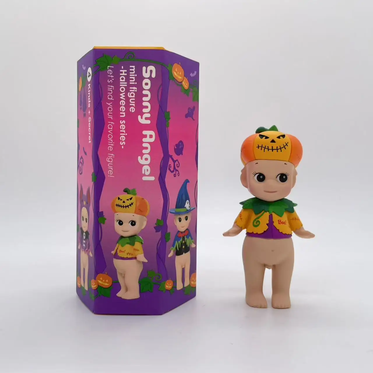 

Sonny Angel Mini Figure Halloween series 2016 Blind Box Toy for Girl Mystery Box Spider Bat Witch Pumpkin SAS65286
