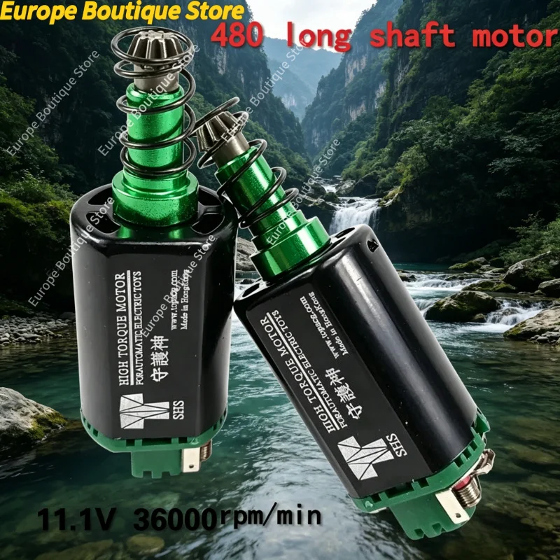 

Universal Power Motor High Torque 480 Long Shaft Type 2 For Outdoor Tactical Device Accessories