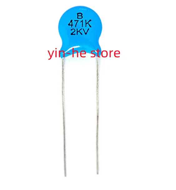 50PCS 471K 2000V High Voltage Ceramic Capacitor 471K 2KV/471 470PF 2000V