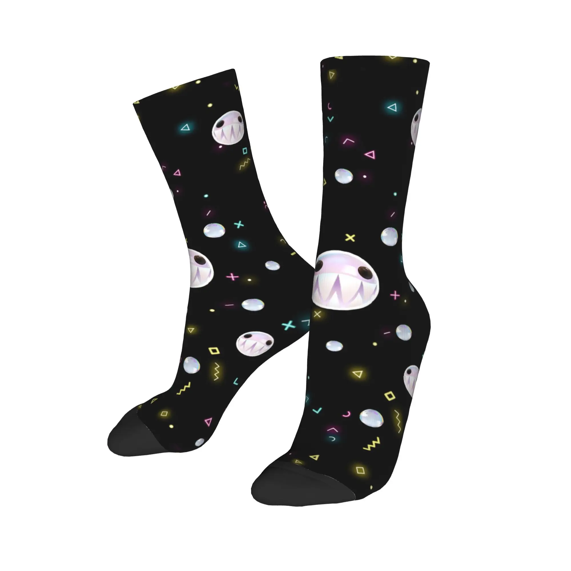Winter Warm Harajuku Women Men Cartoon Digitals Circus Socks  Sweat Absorbing Soccer Socks