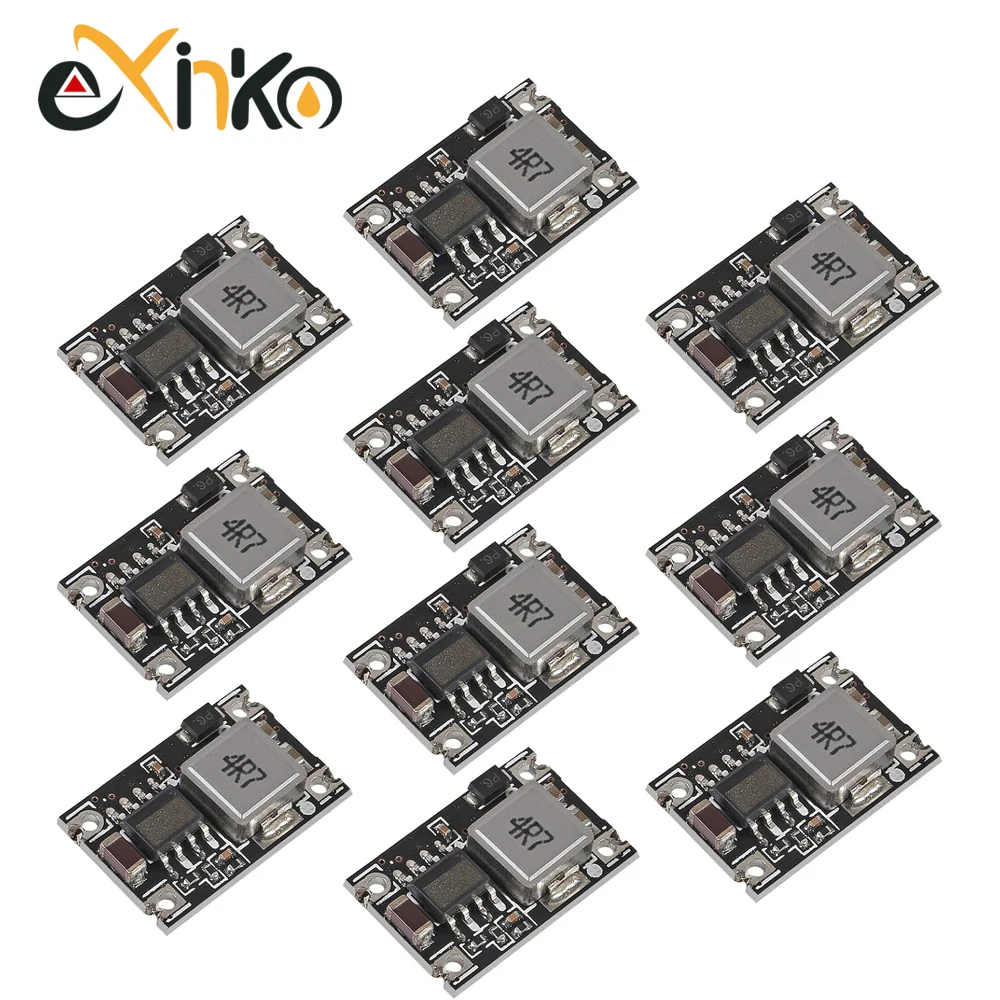 5/10pcs DC-DC Buck Converter Step Power Supply Module 5V-30V To 3.3V 5V 9V 12V 3A Voltage Regulator for Car Motorcycle Battery