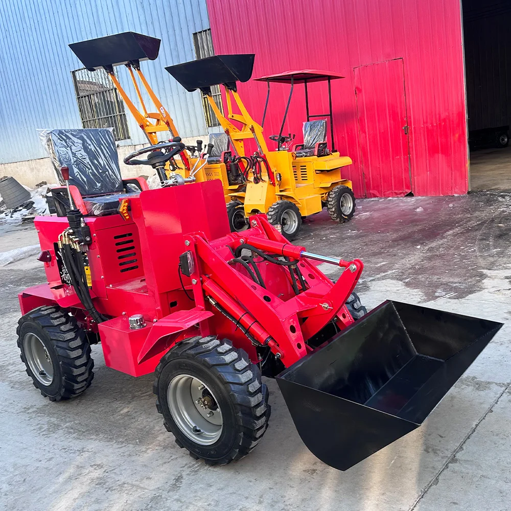 Farm Loader Electric Mini Wheel Loader Front Loader