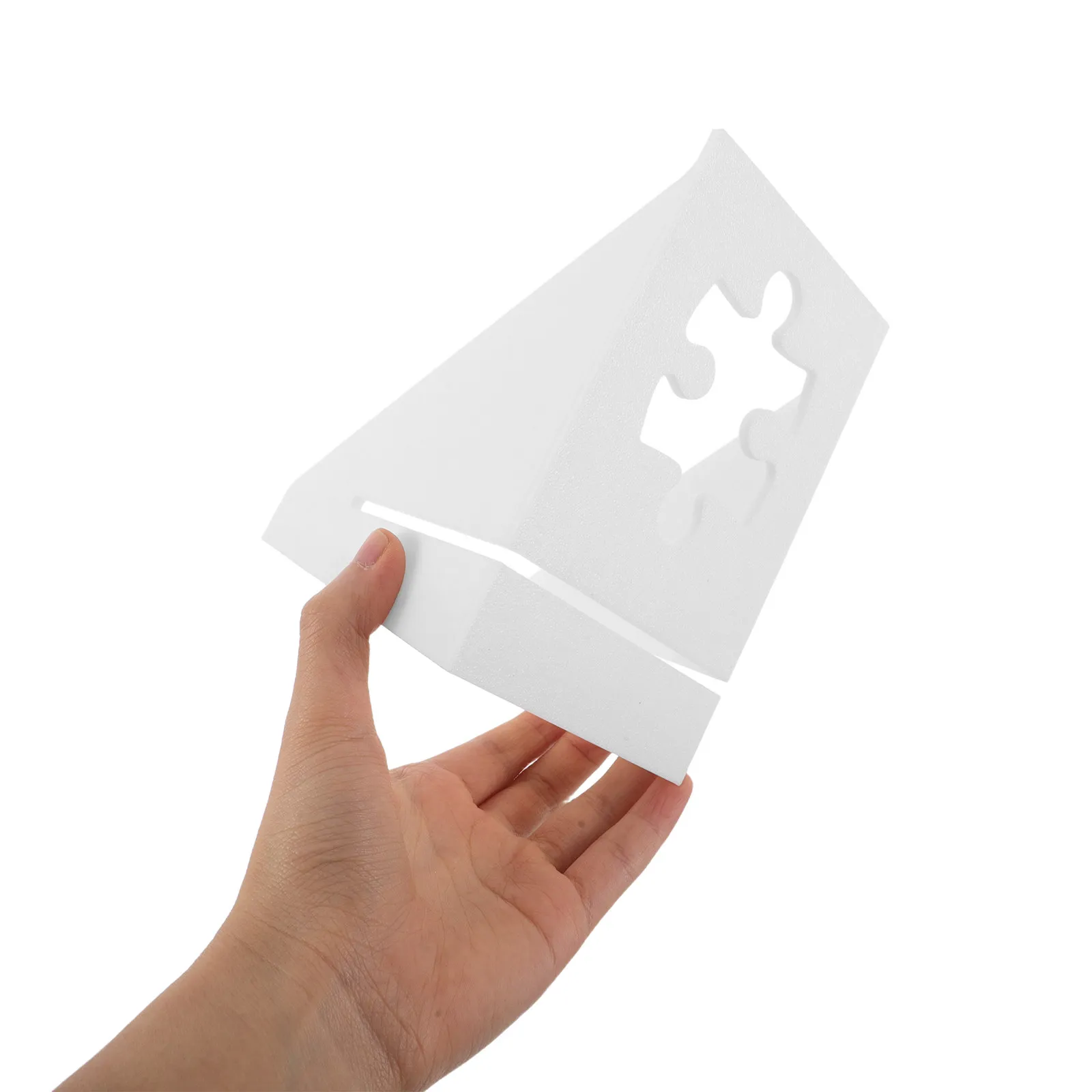 

Puzzle Box Stand Holder White Stable Support Puzzle Poster Easel Display Storage Tool for Table Home Jigsaw Lovers