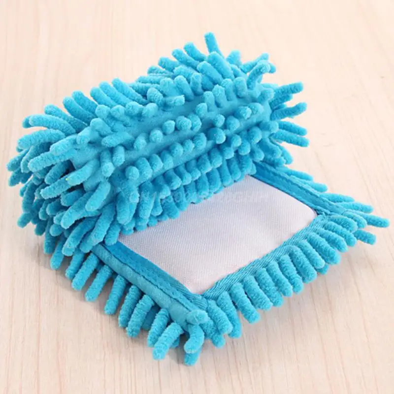 Blue Chenille Mop Head Long-lasting Durability Innovative Top-quality Floor Cleaning Supplies Extendable Mops Cleaning Supplies